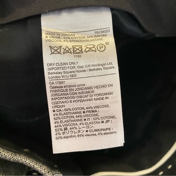 NWT Grey Banana Republic size 14 pants. - Picture 9 of 9